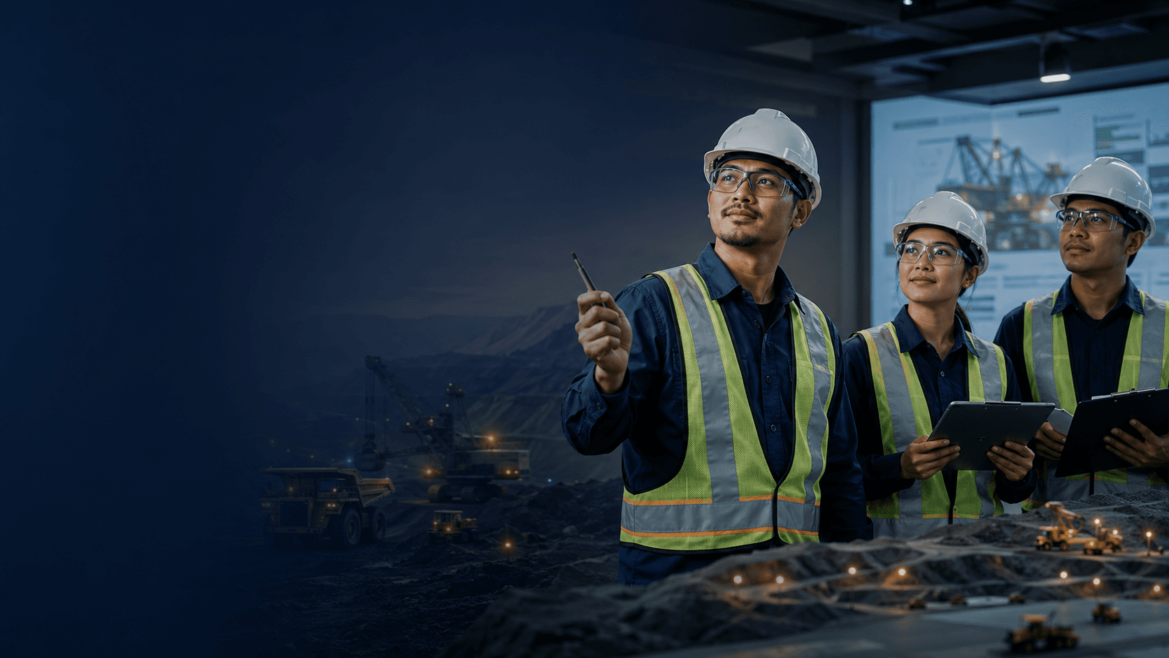 Kegiatan pelatihan profesional Vandertech Indo Training untuk industri pertambangan